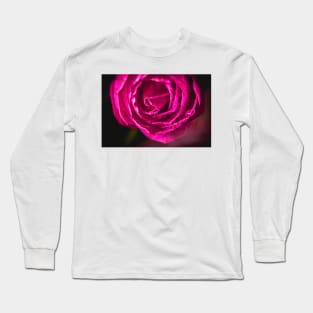 Close-up of pink camellia Long Sleeve T-Shirt